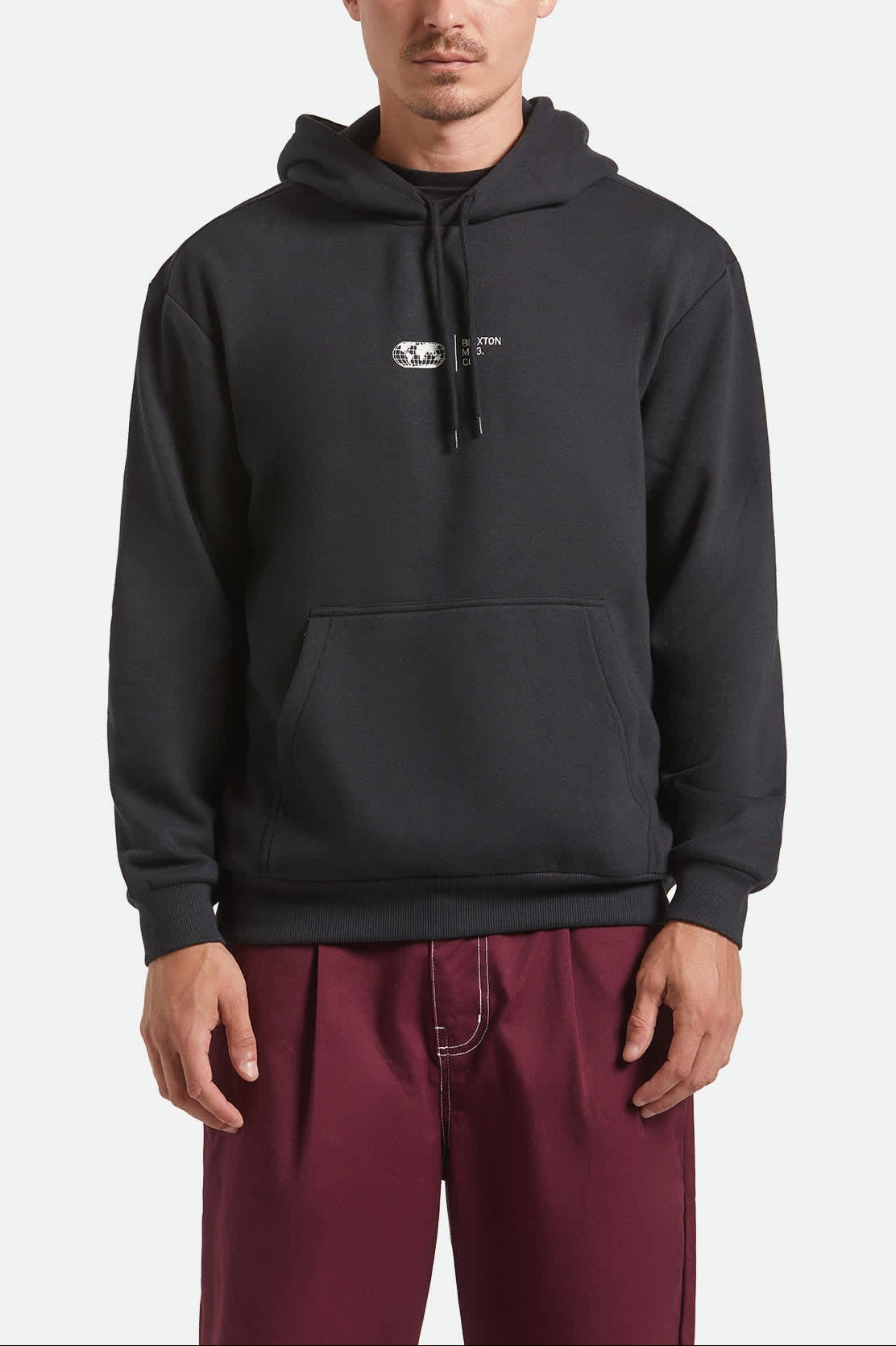 Union Relaxed Hoodie - Black