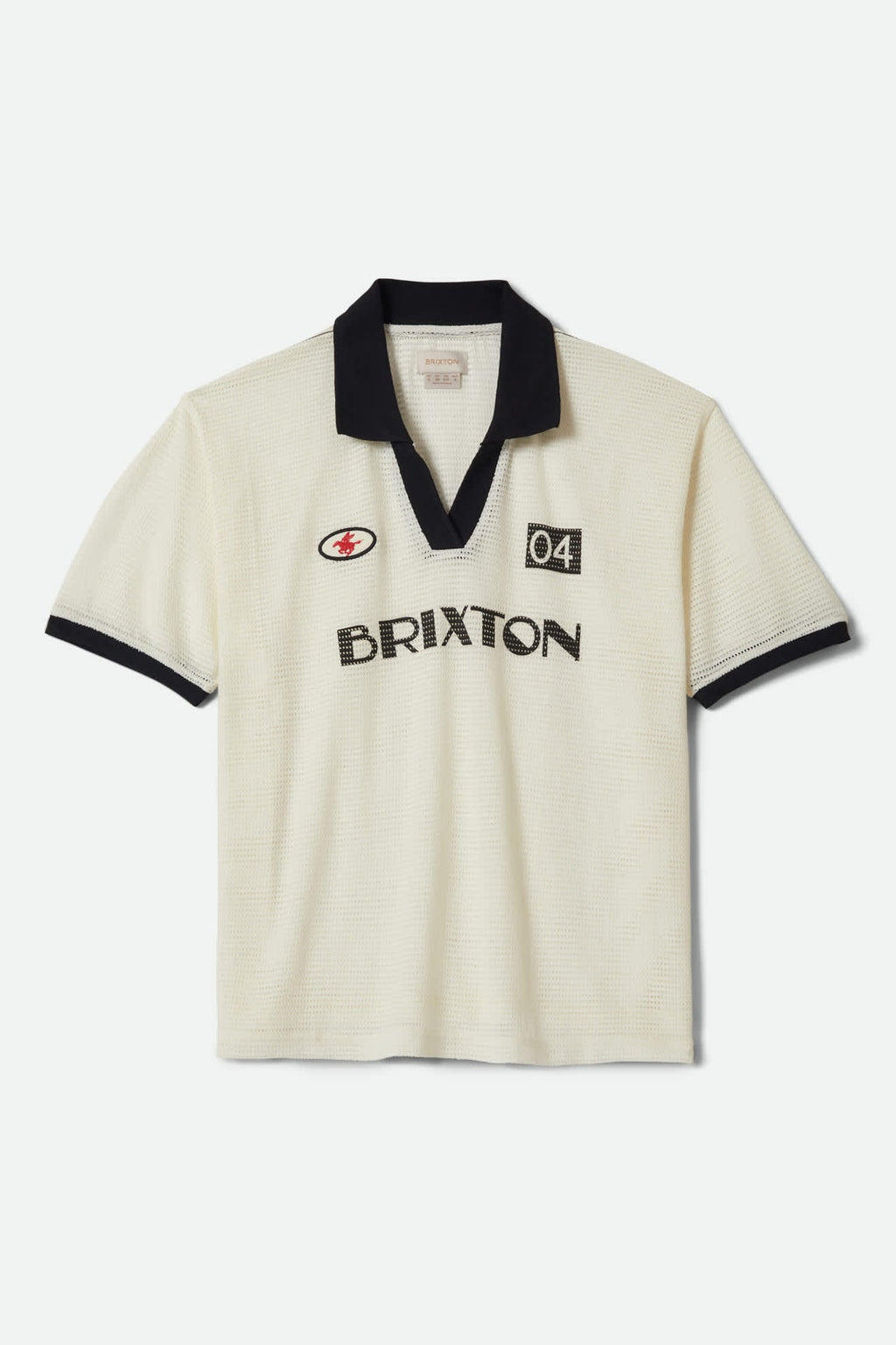 Varsity T-Shirt - Off White/Black