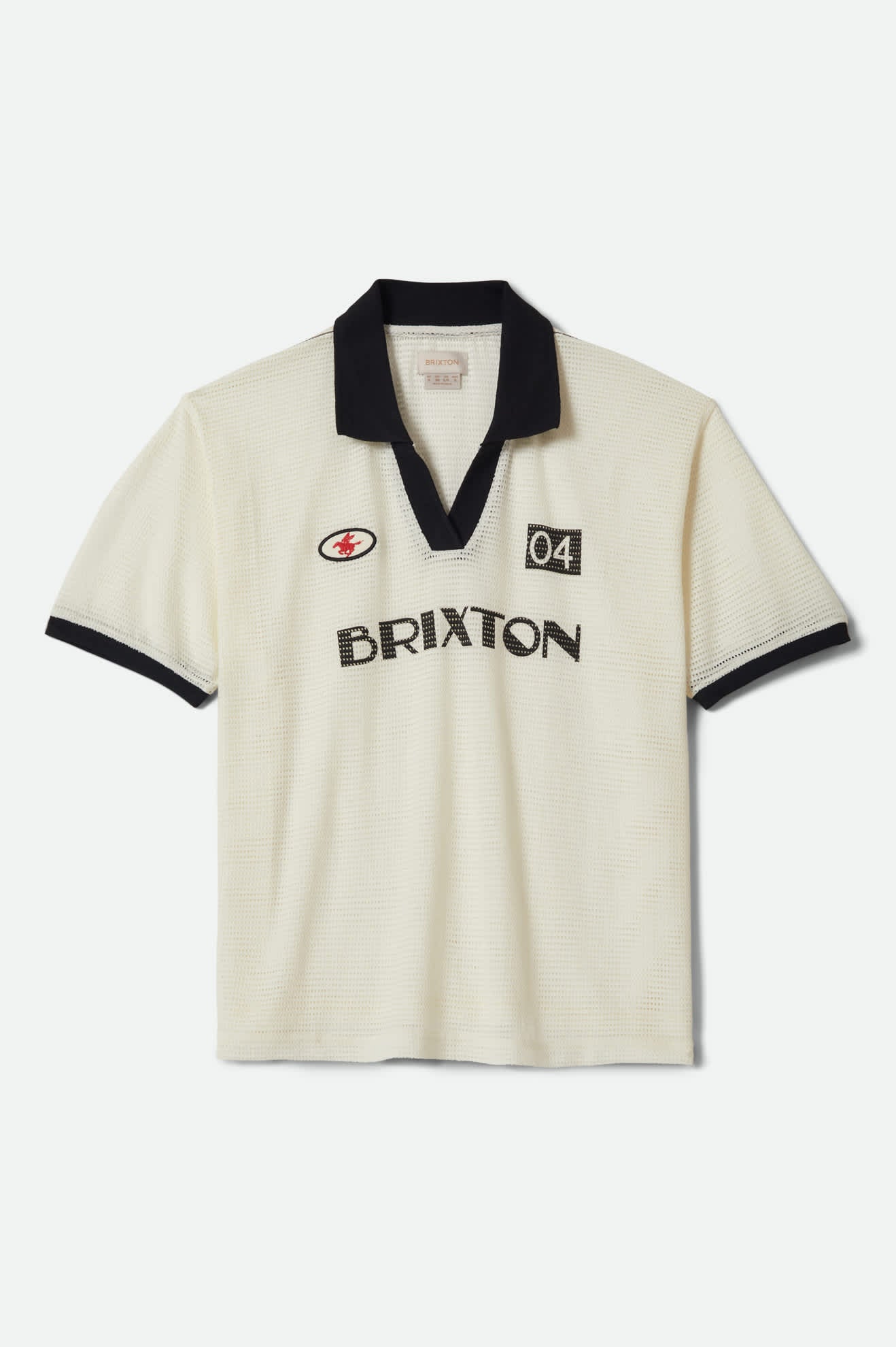 Varsity T-Shirt - Off White/Black